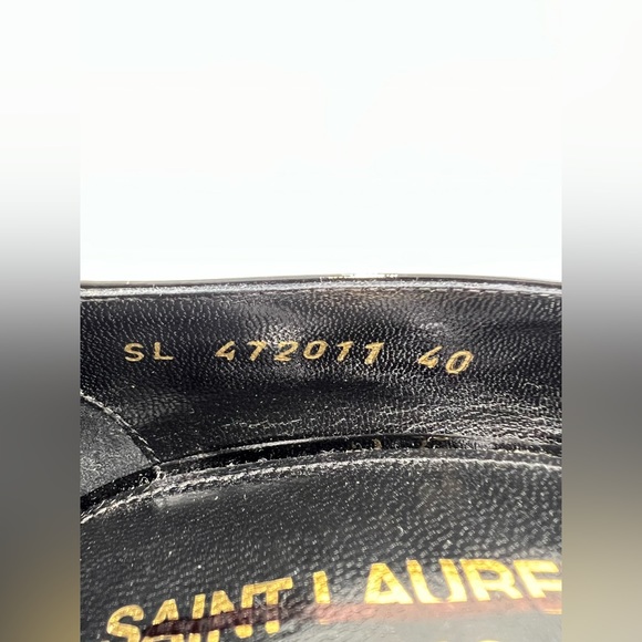 Saint Laurent Opyum Point-Toe Patent Leather Pumps - Picture 7 of 9